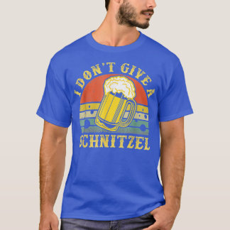 T-shirt Je ne donne pas une bière allemande Schnitzel Okto