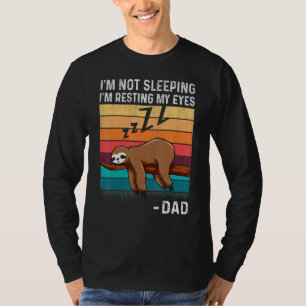 T-shirt Je Ne Dors Pas Je Ne Me Sens Que Reposer Mes Yeux