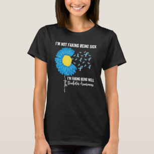 T-shirt Je ne fais pas peur d'être malade Je me moque d'êt
