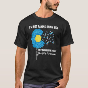 T-shirt Je ne fais pas peur d'être malade Je me moque d'êt