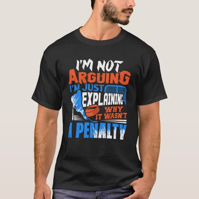T-shirt Je ne fais pas valoir que je ne fais qu'expliquer  (Devant)