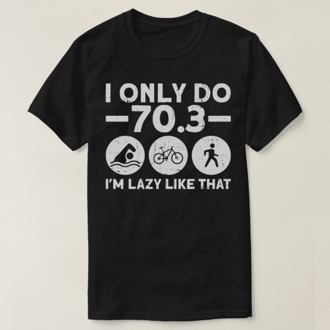 T-shirt Je Ne Fais Que 703 Ix27M D'Altitude Comme Ce Demi- (Design devant)