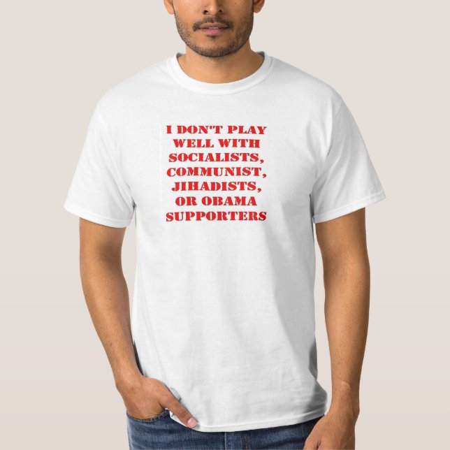T-SHIRT JE NE JOUE PAS BIEN AVEC (Devant)