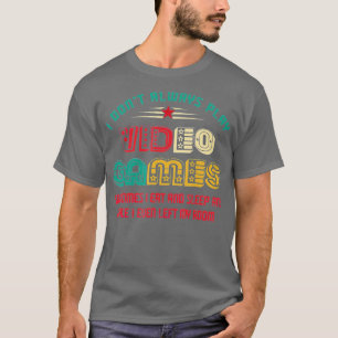 T-shirt Je Ne Joue Pas Toujours De Jeux Vidéo Dons Drôle P