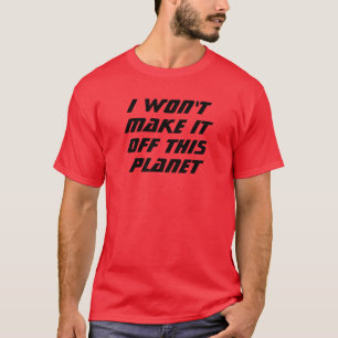T-shirt Je ne le ferai pas !