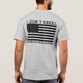 T-shirt Je ne m'agenouille pas
