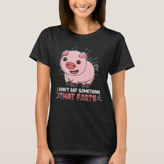 T-shirt Je ne mange rien Péter Vivez végane végétarien