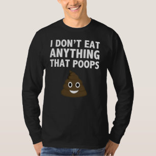 T-shirt Je ne mange rien qui gâche - Vegan