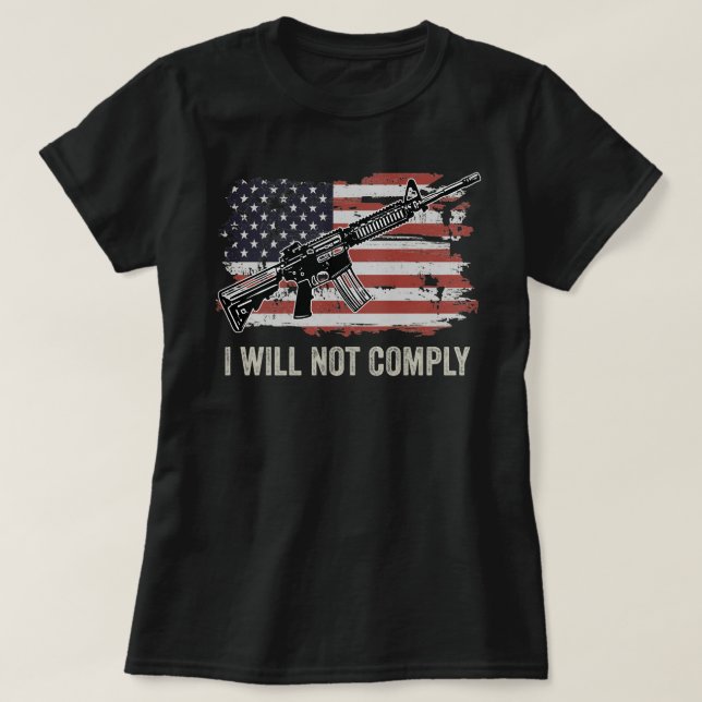 T-shirt Je Ne Me Concomberai Pas (Design devant)