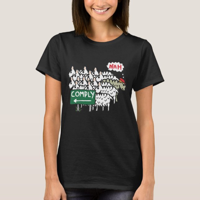 T-shirt Je Ne Me Conforme Pas (Devant)