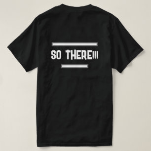 T-shirt Je ne me dispute pas
