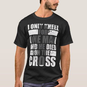 T-shirt Je Ne Me Mèche Que Pour Un Homme Croix Jésus Eglis