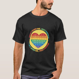 T-shirt Je Ne M'En Souviens Pas Je Suis Juste Poppin, Fidg