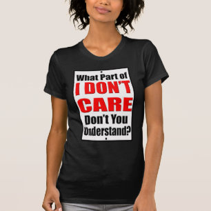 T-shirt Je ne m'inquiète pas