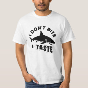T-shirt Je ne mords pas mon goût - Drôle citation de l'amo