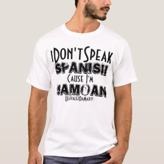 T-shirt Je ne parle pas espagnol
