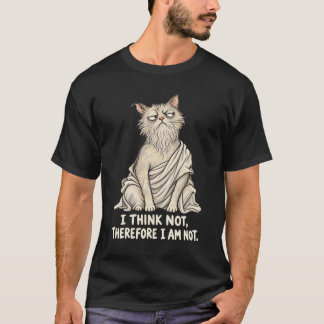 T-shirt « Je ne pense pas, donc je ne suis pas. » SOCRATE