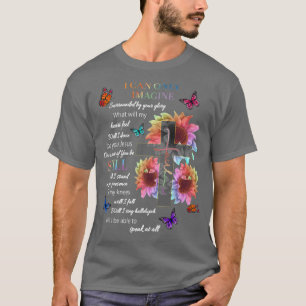 T-shirt Je Ne Peux Imaginer La Foi Chrétien Jésus Dieu Amo