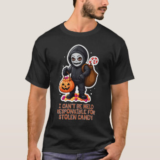 T-shirt Je ne peux pas être tenu pour responsable des bonb
