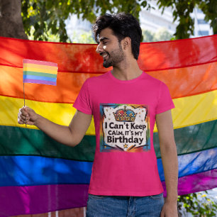 T-shirt Je ne peux pas garder le calme C'est ma couronne d