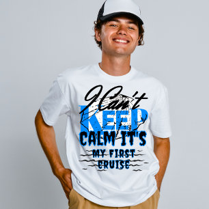 T-shirt je ne peux pas garder le calme c'est mon premier T