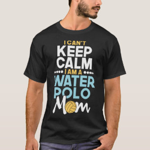 T-shirt Je ne peux pas garder le calme Je suis un Polo d'e