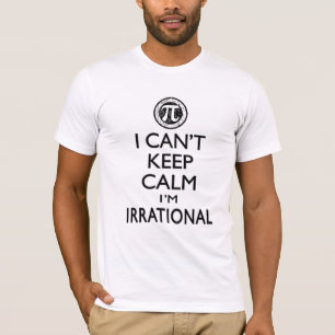 T-shirt JE NE PEUX PAS GARDER LE CALME que je suis