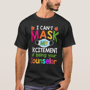 T-shirt Je ne peux pas masquer mon enthousiasme à être vot