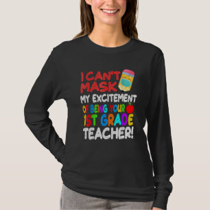 T-shirt Je ne peux pas masquer mon enthousiasme d'être vot