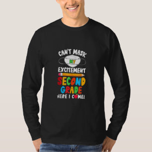 T-shirt Je ne peux pas masquer mon enthousiasme deuxième a