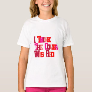 T-shirt Je ne peux pas me souvenir du titre, mais...