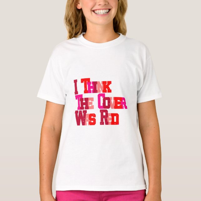 T-shirt Je ne peux pas me souvenir du titre, mais... (Devant)