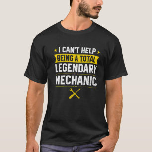 T-shirt Je ne peux pas m'empêcher d'être une voiture mécan