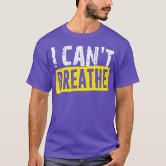 T-shirt Je Ne Peux Respirer Le Noir Vit La Matière Express