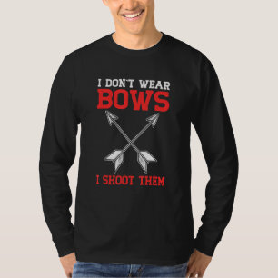 T-shirt Je Ne Porte Pas De Soupçons, Je Les Tire À L'Arche