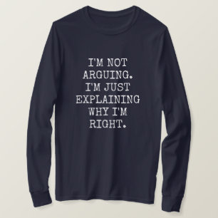 T-shirt Je ne prétends pas que je ne fais qu'expliquer pou