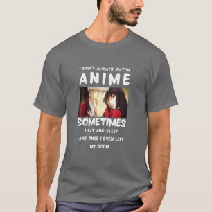 T-shirt Je ne regarde pas toujours l'animal Parfois je man