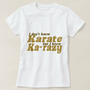 T-shirt Je ne sais pas Karate