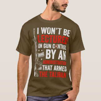 T-shirt Je ne serai pas donné de cours sur le contrôle des