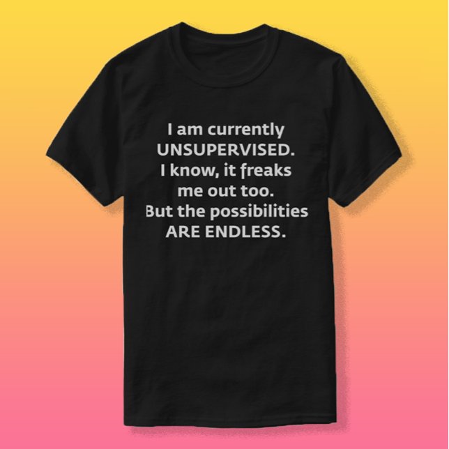 T-shirt Je ne suis actuellement pas SURVEILLÉ (Créateur téléchargé)