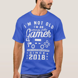T-shirt Je Ne Suis Pas Ancien Im A Compétent 2018Videogame