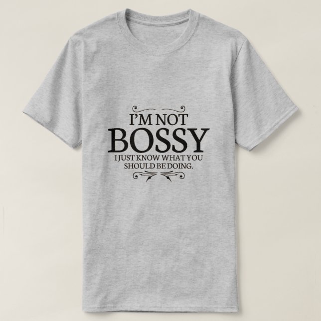 T-shirt Je ne suis pas autoritaire (Design devant)