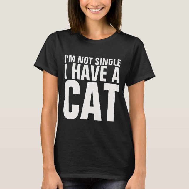 T-shirt Je ne suis pas chemise drôle simple (Devant)