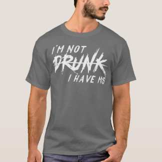 T-shirt Je Ne Suis Pas Couché J'Ai MS Drôle Sclérose Multi