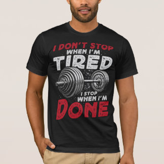 T-SHIRT JE NE SUIS PAS EN HAUTEUR QUAND JE SUIS FATIGUÉ, J