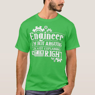 T-shirt Je ne suis pas en train d'expliquer pourquoi j'ai