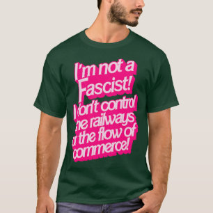 T-shirt Je ne suis pas fasciste