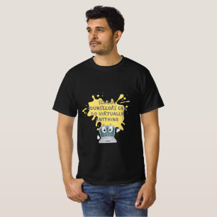 T-shirt Je ne suis pas fou, ma mère m'a fait tester