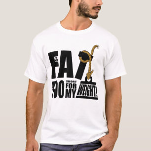 T-shirt Je ne suis pas gros je suis juste trop court….