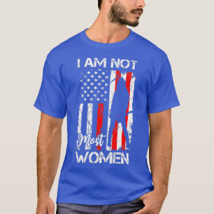 T-shirt Je Ne Suis Pas La Plupart Des Femmes Pompiers Cade
